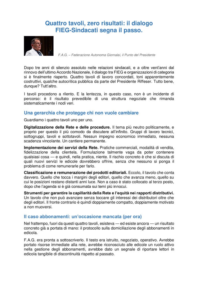 il punto del presedente 08 04 2026 preview